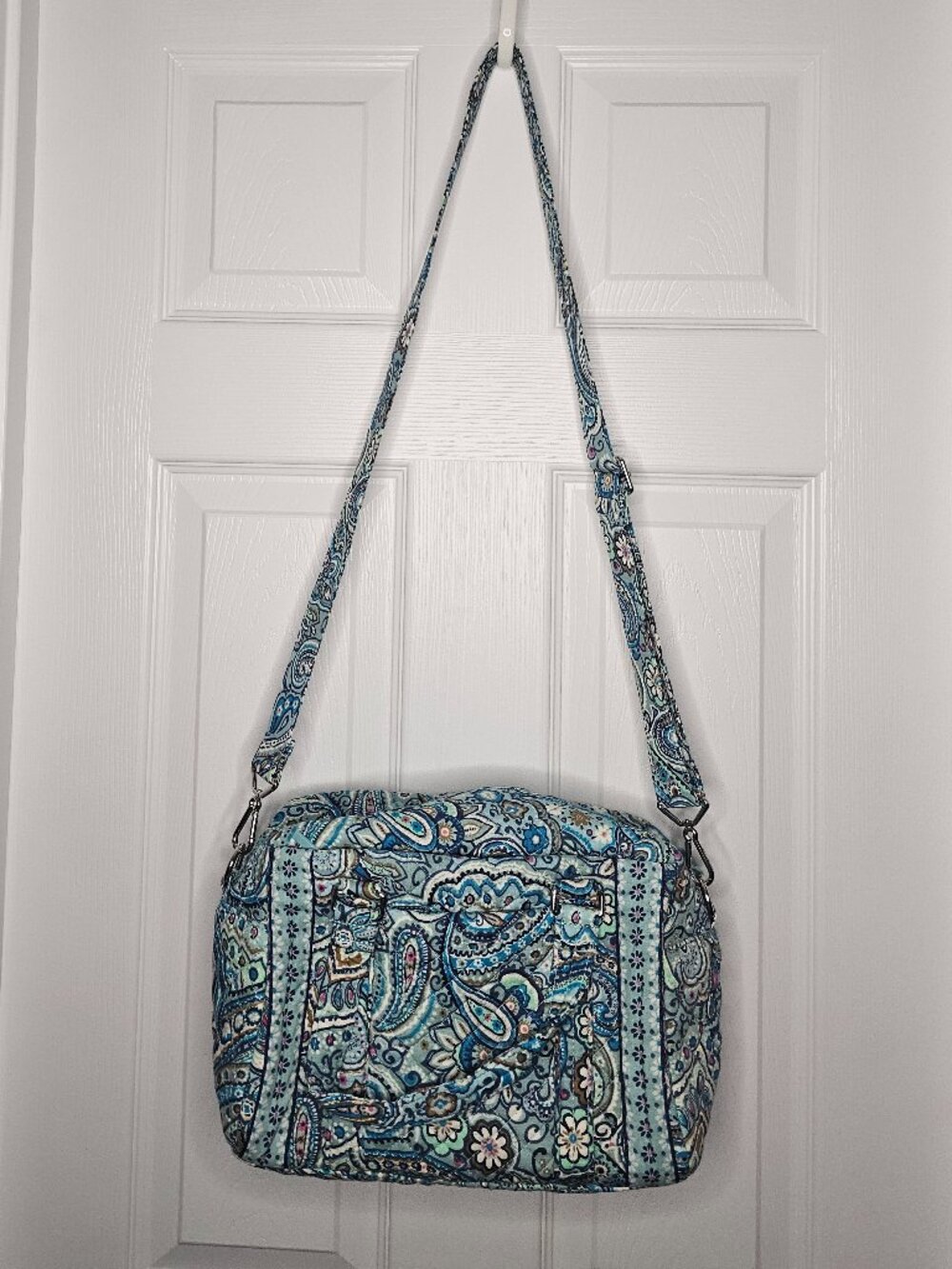 NWOT Vera Bradley 100 Handbag Daisy Dot Paisley Crossbody Purse Bag Shoulder